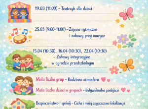 Wiosenne Dni Otwarte w Przedszkolu Nr 12