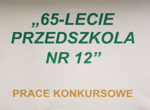 Konkurs plastyczny z okazji 65-lecia Przedszkola – dziękujemy za udział!